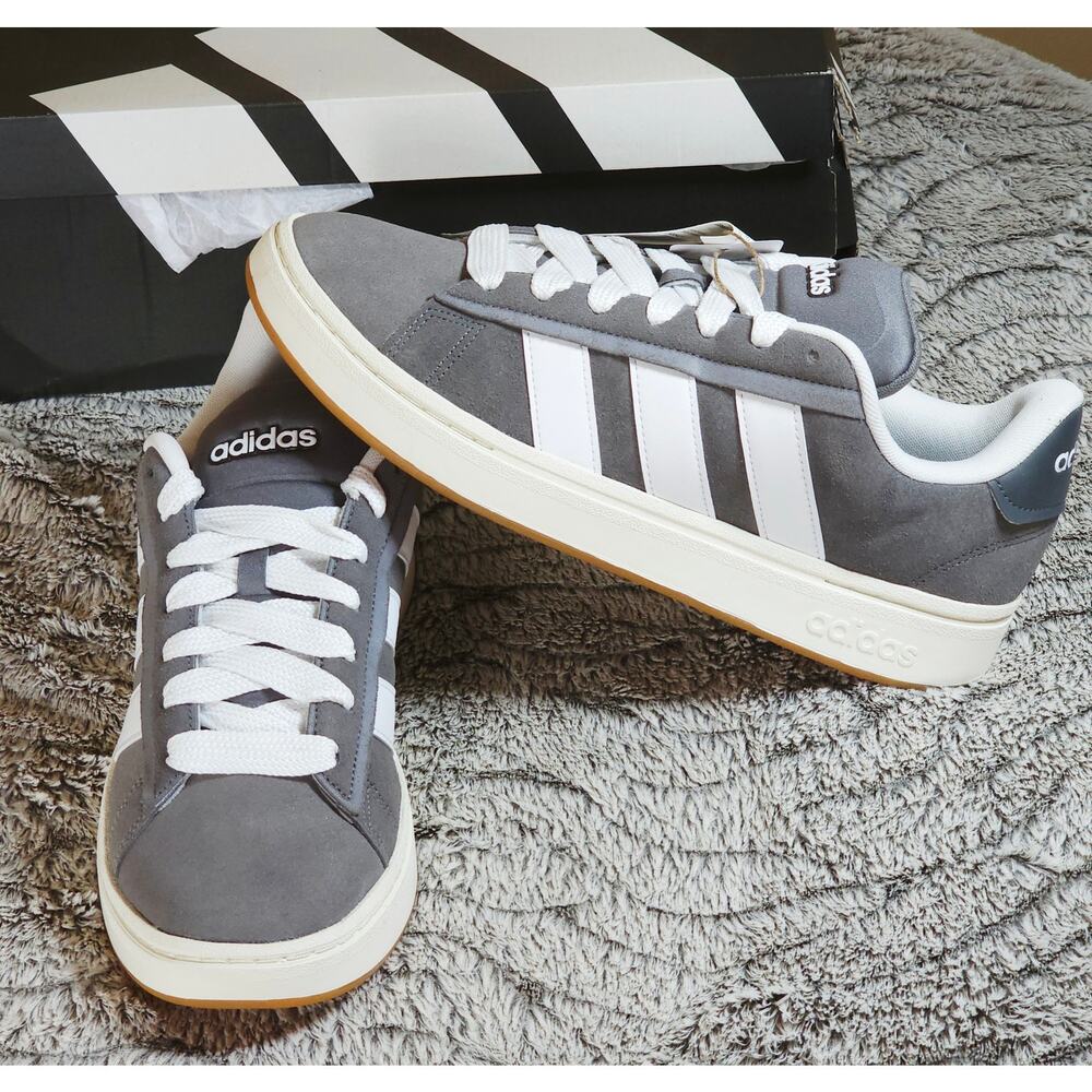 🛹 adidas Grand Court Alpha 00s – Grey/White – Men’s 11.5 – NEW WITH BOX